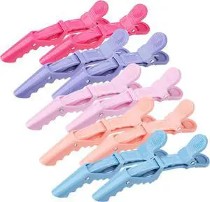 Plastic Non Slip Hair Clips for Women, Professional Alligator Hair Clips, Hair Styling Clips Sectioning Clips of Hair Salon (10PCS Macaroon) Plastic Non Slip Hair Clips for Women, Professional Alligator Hair Clips, Hair Styling Clips Sectioning Clips of Hair Salon (10PCS Macaroon)