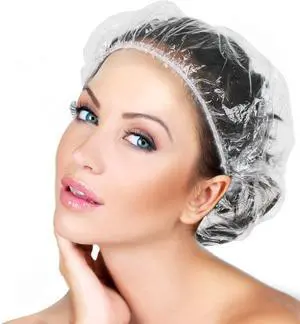 Disposable Shower Caps 100 Pcs - Multi-Purpose Thickening Elastic Bath Cap Plastic Waterproof Clear Shower Caps Bath Shower Hair Caps Women Spa,Home Use, Hotel and Hair Salon, Portable Travel(18.1") Disposable Shower Caps 100 Pcs - Multi-Purpose Thickening Elastic Bath Cap Plastic Waterproof Clear Shower Caps Bath Shower Hair Caps Women Spa,Home Use, Hotel and Hair Salon, Portable Travel(18.1")