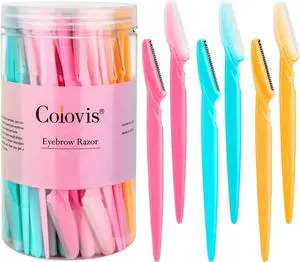 66 Eyebrow Razor and Face Razor for Women and Men, Eyebrow Hair Trimmer and Shaver with Protective Cover,Safe and Newbie Friendly 66 Eyebrow Razor and Face Razor for Women and Men, Eyebrow Hair Trimmer and Shaver with Protective Cover,Safe and Newbie Friendly