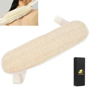 Natural Loofah Back Scrubber Long loofa for Shower Bath with Handles, Exfoliating Luffa Body Sponges Back Scrub Exfoliator for Dead Skin Remover Body Exfoliation Back Washer for Men Women, 40 Inch Natural Loofah Back Scrubber Long loofa for Shower Bath with Handles, Exfoliating Luffa Body Sponges Back Scrub Exfoliator for Dead Skin Remover Body Exfoliation Back Washer for Men Women, 40 Inch