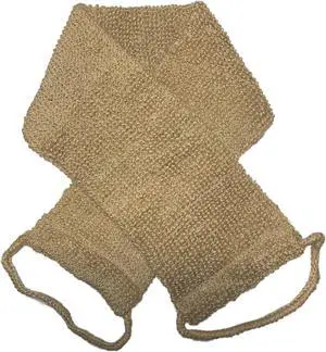 Large Natural Exfoliating Hemp Back Scrubber for Shower for Men and Women - Deep Clean & Invigorate Your Skin - Machine Wash and Dry - Double Sided Available Large Natural Exfoliating Hemp Back Scrubber for Shower for Men and Women - Deep Clean & Invigorate Your Skin - Machine Wash and Dry - Double Sided Available