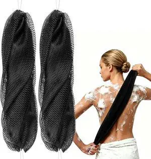 Bovinde African Net Sponge Authentic, Loofah, Bath Sponges 2 Pack (Black) Bovinde African Net Sponge Authentic, Loofah, Bath Sponges 2 Pack (Black)
