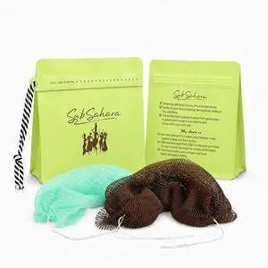 SubSahara African Net Sponge 2 Pack,45-Inch Body & Back Scrubber SubSahara African Net Sponge 2 Pack,45-Inch Body & Back Scrubber