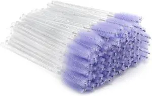 G2PLUS 300PCS Disposable Mascara Brushes, Crystal Lash Brush Makeup Kit, Adjustable Eyelash Spoolies for Eyelash Extensions, Eyebrow and Makeup (White + Purple) G2PLUS 300PCS Disposable Mascara Brushes, Crystal Lash Brush Makeup Kit, Adjustable Eyelash Spoolies for Eyelash Extensions, Eyebrow and Makeup (White + Purple)