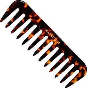 S1 Elegant Wide-Tooth Comb Lightweight, Travel-Friendly, and Stylish Design for Tangle-Free Hair (Tortoise) S1 Elegant Wide-Tooth Comb Lightweight, Travel-Friendly, and Stylish Design for Tangle-Free Hair (Tortoise)