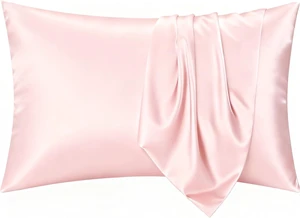 Silky Satin Pillowcases Queen 2 Pack Hair Care Pink 20 x 30 Silky Satin Pillowcases Queen 2 Pack Hair Care Pink 20 x 30