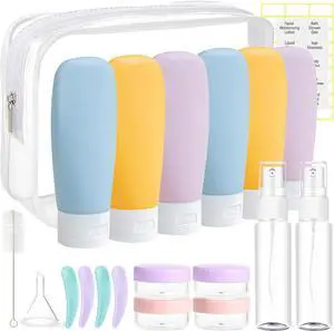 20 Pack Travel Bottles Set for Toiletries 20 Pack Travel Bottles Set for Toiletries