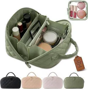 Travel Makeup Bag Toiletry Bags for Women Small Cute Brush Quilted Skincare Organizer Set My Parallel Toiletries Cosmetic Puffer Fold down Traveling Organizers Mini Purse Skin Care Lay Flat Travel Makeup Bag Toiletry Bags for Women Small Cute Brush Quilted Skincare Organizer Set My Parallel Toiletries Cosmetic Puffer Fold down Traveling Organizers Mini Purse Skin Care Lay Flat