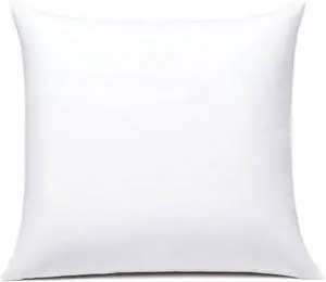 Throw Pillow Inserts Hypoallergenic Premium Pillow Stuffer Square Form for Decorative Pillow Covers Cushion Set of 1-18 x 18 Inches Throw Pillow Inserts Hypoallergenic Premium Pillow Stuffer Square Form for Decorative Pillow Covers Cushion Set of 1-18 x 18 Inches