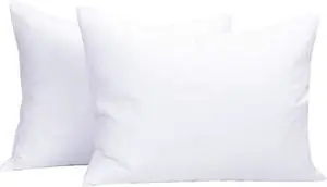 Zippered Toddler Pillowcases Set of 2, 100% Brushed Microfiber 13x18 Pillowcases, Super Soft and Cozy Travel Kids Nursery Pillow Cases, 13x18 Inches, White Zippered Toddler Pillowcases Set of 2, 100% Brushed Microfiber 13x18 Pillowcases, Super Soft and Cozy Travel Kids Nursery Pillow Cases, 13x18 Inches, White