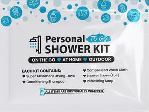 Compact Personal Shower Kit To-Go Your Hygiene Companion for Travel, Gym, and Outdoor Adventures (1) Compact Personal Shower Kit To-Go Your Hygiene Companion for Travel, Gym, and Outdoor Adventures (1)