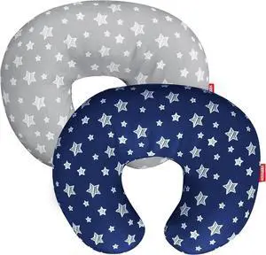 2 Pack Nursing Pillow Cover, Snug Fits Boppy Nursing Pillows 2 Pack Nursing Pillow Cover, Snug Fits Boppy Nursing Pillows