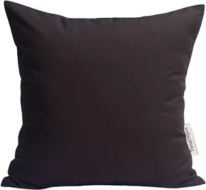 Durable Faux Silk Solid Pillow Shams, Square Decorative Pillow Covers, Throw Pillow Covers, Indoor/Outdoor Cushion Covers Pillows Shells - (14"x14", Deep Coffee) Durable Faux Silk Solid Pillow Shams, Square Decorative Pillow Covers, Throw Pillow Covers, Indoor/Outdoor Cushion Covers Pillows Shells - (14"x14", Deep Coffee)