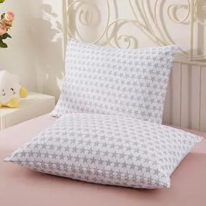 Kids Pillowcase White Stars Printed Standard Pillow Cases, Microfiber Kids Pillow Cases for Girls - Soft & Breathable 20x26 Pillow Covers(2Pcs) Kids Pillowcase White Stars Printed Standard Pillow Cases, Microfiber Kids Pillow Cases for Girls - Soft & Breathable 20x26 Pillow Covers(2Pcs)