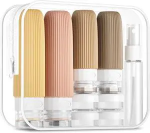 16 Pack Travel Bottles Set, TSA Approved Leak Proof Silicone Squeezable Containers for Toiletries, Refillable Travel Accessories for Conditioner, Shampoo, Lotion & Body Wash Accessories 16 Pack Travel Bottles Set, TSA Approved Leak Proof Silicone Squeezable Containers for Toiletries, Refillable Travel Accessories for Conditioner, Shampoo, Lotion & Body Wash Accessories