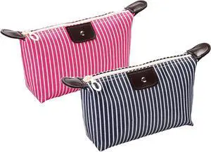 2 Pack Make Up Bag for Traveling,Preppy make up bag,Toiletry Bag,Nylon Cosmetic Bag,Light Pink Makeup Bag,Skin Care BagTiny Makeup Bag 2 Pack Make Up Bag for Traveling,Preppy make up bag,Toiletry Bag,Nylon Cosmetic Bag,Light Pink Makeup Bag,Skin Care BagTiny Makeup Bag