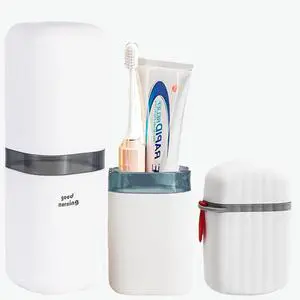 Travel Soap Case and Toothbrush Travel Case Portable Soap Holder Toothbrush Holder with Cover Leakproof Soap Container for Trip Bathroom Camping Gym Outdoor (Blue) Travel Soap Case and Toothbrush Travel Case Portable Soap Holder Toothbrush Holder with Cover Leakproof Soap Container for Trip Bathroom Camping Gym Outdoor (Blue)