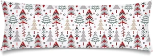 Christmas Long Pillow Cases Christmas Tree Lumbar Pillowcase King Size Pillow Covers with Zipper,Xmas Tree Decorative Pillows Cover Soft Bed Cushion Case for Sofa,20"x40" Christmas Long Pillow Cases Christmas Tree Lumbar Pillowcase King Size Pillow Covers with Zipper,Xmas Tree Decorative Pillows Cover Soft Bed Cushion Case for Sofa,20"x40"