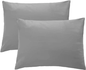 1800 Series Super Soft Brushed Microfiber Fabric Zipper Pillowcase, Luxury Cozy and Lightweight, Set of 2, Light Grey, King, 20x36 Inches 1800 Series Super Soft Brushed Microfiber Fabric Zipper Pillowcase, Luxury Cozy and Lightweight, Set of 2, Light Grey, King, 20x36 Inches