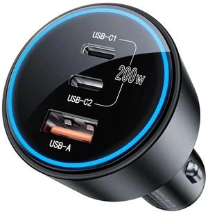 USB C Car Charger Fast Charging 200W, Dual PD 100W Type C Car Charger, PD3.0/QC4.0/PPS Cigarette Lighter Adapter for iPhone 16/15/14/13/12, Galaxy S22/S21 Ultra, MacBook, Laptop etc USB C Car Charger Fast Charging 200W, Dual PD 100W Type C Car Charger, PD3.0/QC4.0/PPS Cigarette Lighter Adapter for iPhone 16/15/14/13/12, Galaxy S22/S21 Ultra, MacBook, Laptop etc
