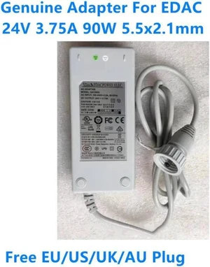 24V 3.75A 90W EA10952 EA10952E EA10952-240 Power Supply AC Adapter For ECOVACS WINBOT WB10 W920 W950 880 WI EDAC Charger 24V 3.75A 90W EA10952 EA10952E EA10952-240 Power Supply AC Adapter For ECOVACS WINBOT WB10 W920 W950 880 WI EDAC Charger