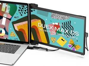 Mobile Pixels Max DS 14.1'' FHD Portable Monitor, New USB Type-C/HDMI Mobile Pixels Max DS 14.1'' FHD Portable Monitor, New USB Type-C/HDMI