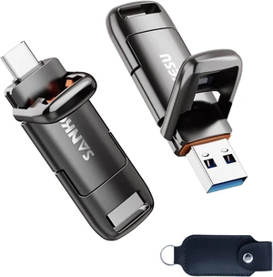 1TB Dual USB-A & USB-C Flash Drive USB 3.2 Gen 1, 400MB/s Solid State Thumb Drive for iPhone 15/16/17, Android, Tablet, Laptop, Mac & Smart TV (1-Pack) 1TB Dual USB-A & USB-C Flash Drive USB 3.2 Gen 1, 400MB/s Solid State Thumb Drive for iPhone 15/16/17, Android, Tablet, Laptop, Mac & Smart TV (1-Pack)