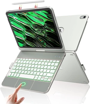 360° Rotating Touch Keyboard Case for iPad A16 11th/10th Gen 360° Rotating Touch Keyboard Case for iPad A16 11th/10th Gen