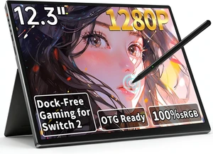 S123E 12.3" Portable Touchscreen Monitor for Switch/Switch 2 S123E 12.3" Portable Touchscreen Monitor for Switch/Switch 2