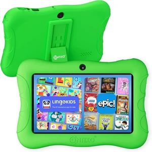 7" Kids Tablet, 32GB Android Tablet 14+ Exclusive Learning Games & Educational Apps, WiFi, Parental Controls, Kid-Proof Case & Kickstand, Green 7" Kids Tablet, 32GB Android Tablet 14+ Exclusive Learning Games & Educational Apps, WiFi, Parental Controls, Kid-Proof Case & Kickstand, Green
