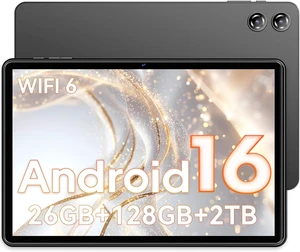 10-Inch Android 16 Tablet, 26GB RAM 128GB ROM 2TB Expand Octa-Core, 7000mAh Battery, 1280x800 IPS Touch Screen, 2+5MP Dual HD Camera, Bluetooth WiFiGray 10-Inch Android 16 Tablet, 26GB RAM 128GB ROM 2TB Expand Octa-Core, 7000mAh Battery, 1280x800 IPS Touch Screen, 2+5MP Dual HD Camera, Bluetooth WiFiGray