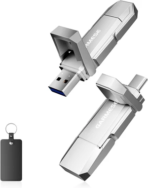 256GB USB-C SSD Flash Drive USB 3.2, 450MB/s, 2-in-1 Dual Port 256GB USB-C SSD Flash Drive USB 3.2, 450MB/s, 2-in-1 Dual Port