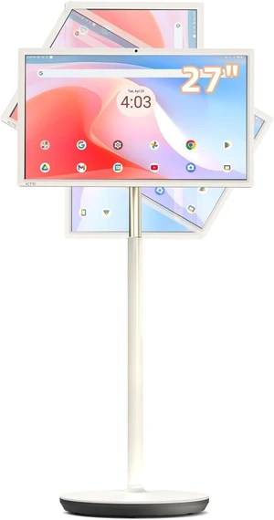 MEGAPAD 27-Inch 1080P Touchscreen Portable TV Monitor on Wheels, A27Q7 MEGAPAD 27-Inch 1080P Touchscreen Portable TV Monitor on Wheels, A27Q7