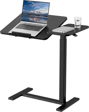 Rolling Standing Desk with Wheels Laptop & Overbed Table Rolling Standing Desk with Wheels Laptop & Overbed Table