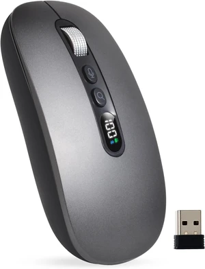 AI Wireless Mouse with Voice-to-Text & 200+ Language Translator Bluetooth 5.0 Silent Mouse, USB-C Rechargeable, Smart AI Writing for Office & Meetings AI Wireless Mouse with Voice-to-Text & 200+ Language Translator Bluetooth 5.0 Silent Mouse, USB-C Rechargeable, Smart AI Writing for Office & Meetings