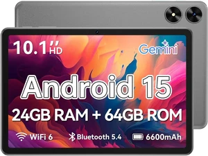 10.1-Inch Android Tablet with Case (Gray) 10.1-Inch Android Tablet with Case (Gray)