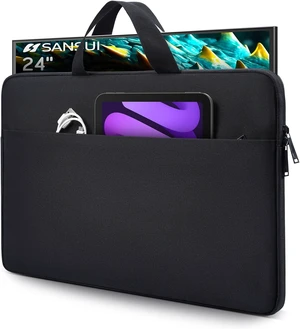 24-Inch Portable Monitor Case Protective Carrying Sleeve Bag for InnoView 23.8"/ZenScreen 24"/ViewSonic TD2423D Monitors (Black) 24-Inch Portable Monitor Case Protective Carrying Sleeve Bag for InnoView 23.8"/ZenScreen 24"/ViewSonic TD2423D Monitors (Black)