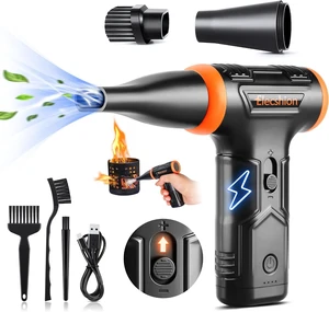 110000RPM Electric Compressed Air Duster Super-Power Canned Air, Variable Speed, Fast-Charging Mini Blower for Computer/Keyboard/House/Outdoor & Car 110000RPM Electric Compressed Air Duster Super-Power Canned Air, Variable Speed, Fast-Charging Mini Blower for Computer/Keyboard/House/Outdoor & Car