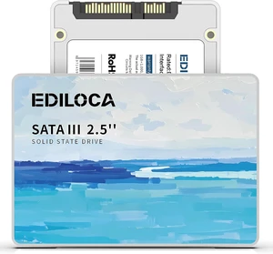 512GB 2.5" SATA III Internal SSD Up to 450MB/s Read, 3D NAND Flash, Shock & Drop-Proof, for PC/Laptop/Desktop/NAS, Windows/Mac/Linux (ES580E) 512GB 2.5" SATA III Internal SSD Up to 450MB/s Read, 3D NAND Flash, Shock & Drop-Proof, for PC/Laptop/Desktop/NAS, Windows/Mac/Linux (ES580E)