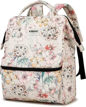 Wide-Open Laptop Backpack for Up to 15.6-Inch Men & Women Travel Outdoor Backpack (Floral) Wide-Open Laptop Backpack for Up to 15.6-Inch Men & Women Travel Outdoor Backpack (Floral)