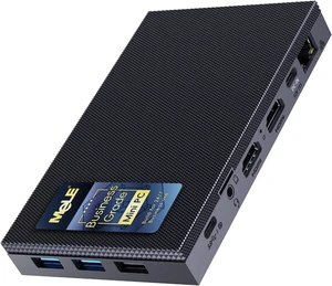 Quieter 4C Fanless Mini PC N100, 16GB RAM, 512GB Storage Quieter 4C Fanless Mini PC N100, 16GB RAM, 512GB Storage