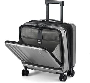 16" Carry-On Luggage with 2 Laptop Compartments Airline Approved 16" Carry-On Luggage with 2 Laptop Compartments Airline Approved