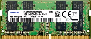 16GB DDR4 3200MHz SODIMM Laptop Memory PC4-25600 CL22 2Rx8, 1.2V 260-Pin, M471A2K43DB1-CWE 16GB DDR4 3200MHz SODIMM Laptop Memory PC4-25600 CL22 2Rx8, 1.2V 260-Pin, M471A2K43DB1-CWE