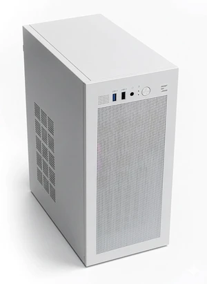 CUBIX Compact Micro-ATX/MATX/Mini ITX PC Case with 80mm Fan (White) CUBIX Compact Micro-ATX/MATX/Mini ITX PC Case with 80mm Fan (White)