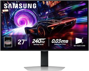27-Inch Odyssey QD-OLED G8 (G81SF) Gaming Monitor 4K, 240Hz, 0.03ms, DisplayHDR True Black 400, FreeSync Premium Pro, Ergonomic Stand, LS27FG810SNXZA, 2025 27-Inch Odyssey QD-OLED G8 (G81SF) Gaming Monitor 4K, 240Hz, 0.03ms, DisplayHDR True Black 400, FreeSync Premium Pro, Ergonomic Stand, LS27FG810SNXZA, 2025