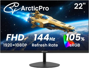 22-Inch FHD Gaming Monitor 144Hz, 105% sRGB 22-Inch FHD Gaming Monitor 144Hz, 105% sRGB