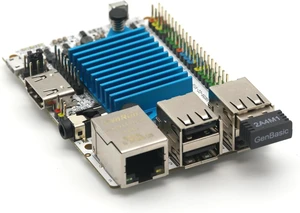 Libre Computer Le Potato Mini Single Board Computer USB WiFi 4 & Heatsink (2GB WiFi 4, Libre Blue) Libre Computer Le Potato Mini Single Board Computer USB WiFi 4 & Heatsink (2GB WiFi 4, Libre Blue)