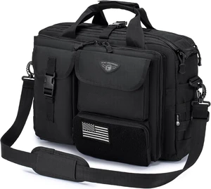 Tactical Messenger Briefcase for Men Military Laptop Bag Fits 14"/15.6"/17.3" for Work Tactical Messenger Briefcase for Men Military Laptop Bag Fits 14"/15.6"/17.3" for Work