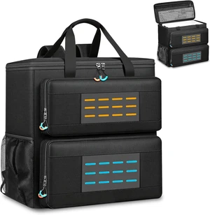 Computer Desktop Tower Carrying Case Padded Protection & Multiple Pockets, Gaming Backpack Holds CPU, Keyboard, Mouse, Cables & Accessories Computer Desktop Tower Carrying Case Padded Protection & Multiple Pockets, Gaming Backpack Holds CPU, Keyboard, Mouse, Cables & Accessories