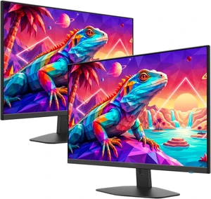 2X Pack 24" FHD 100Hz Computer Monitor HDMI X2, 100% sRGB, Built-in Speakers, Wall Mount, Tilt, Professional & Gaming (Machine Black 2026) 2X Pack 24" FHD 100Hz Computer Monitor HDMI X2, 100% sRGB, Built-in Speakers, Wall Mount, Tilt, Professional & Gaming (Machine Black 2026)